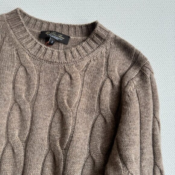 Loro Piana classic cable knit cashmere sweater - Picture 4 of 8